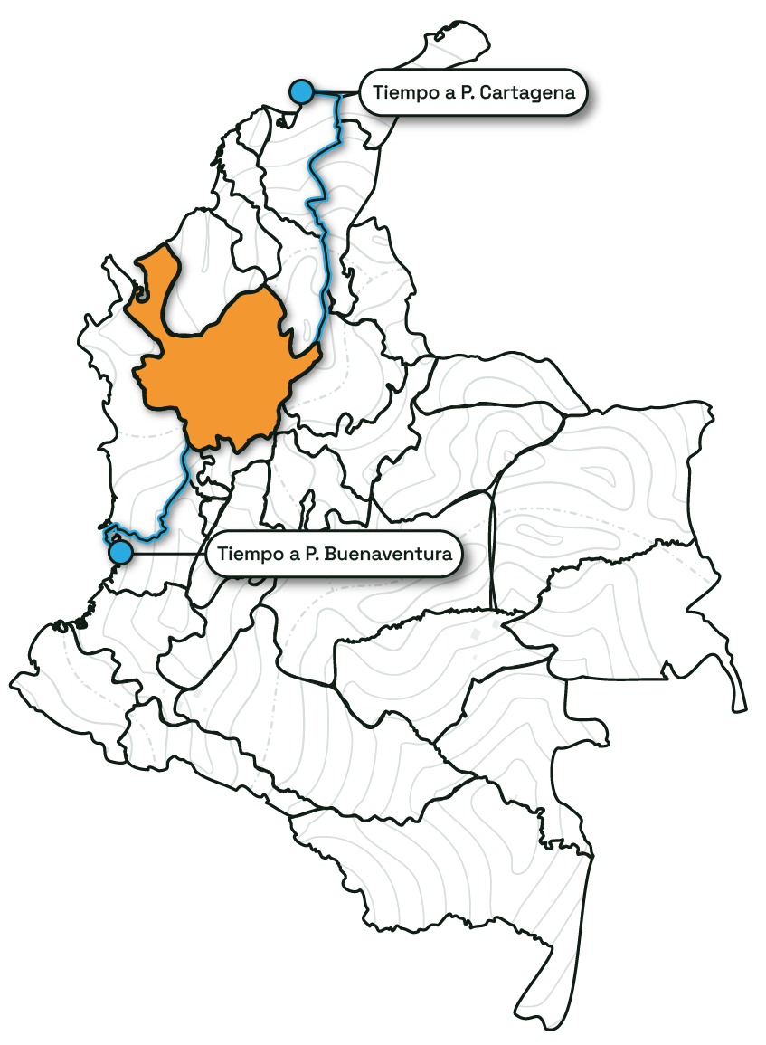 Antioquia map
