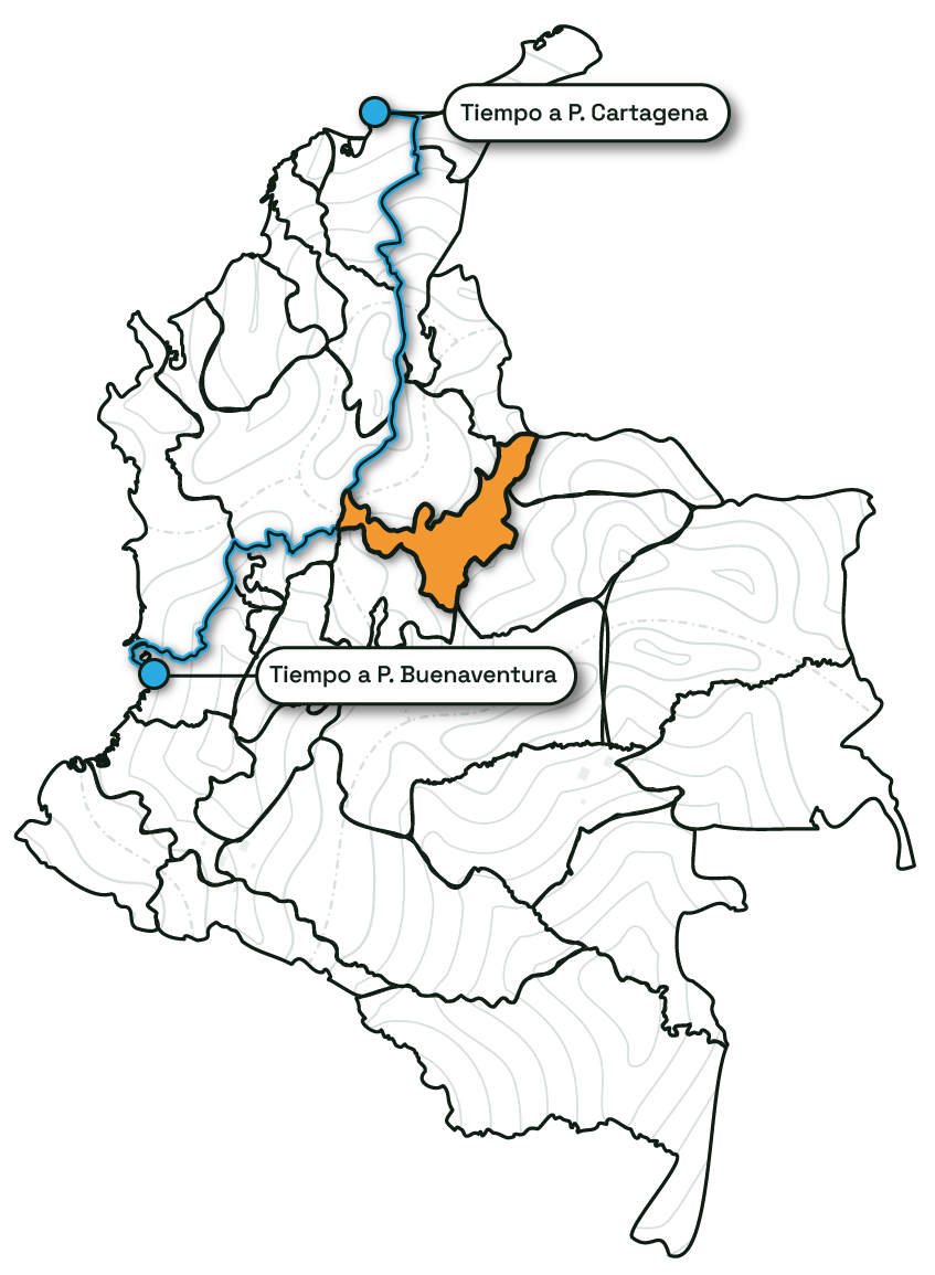 Boyacá map